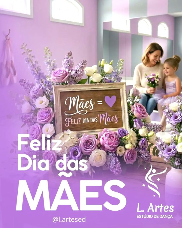 Post de Feliz Dia das Mães
